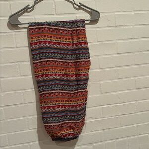 Balloon Colorful Ladies Striped Pants